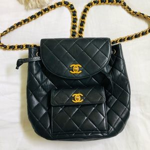SOLD!!!🌈🌈🌈🌈🌈Chanel Duma 90s mini Backpack